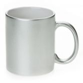 CANECA PRATEADA PARA SUBLIMAÇÃO