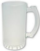 Caneca De Chopp P/ Sublimação - Vidro Jateado