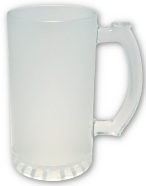 Caneca De Chopp P/ Sublimação - Vidro Jateado