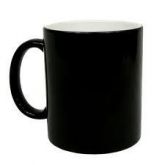 CANECA MÁGICA SUBLIMÁTICA NA COR PRETA CLASSE