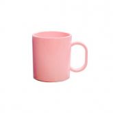 Caneca de Polímero Rosa Claro para Sublimação