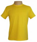 Camiseta 100% Algodão Amarela