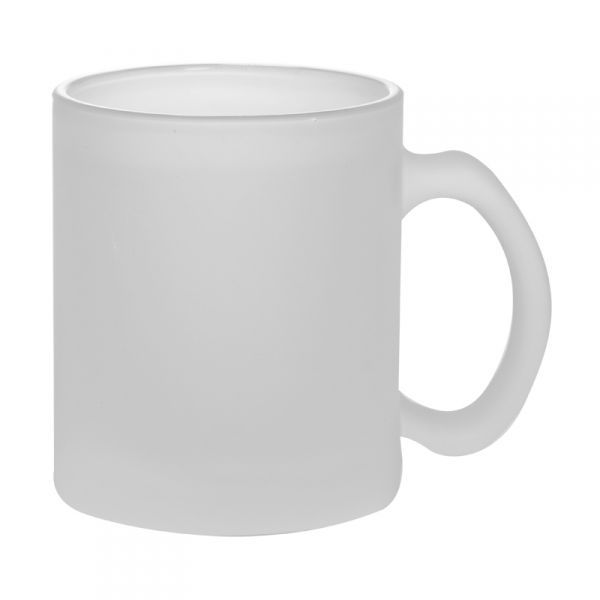 Caneca de Vidro Fosca para sublimação