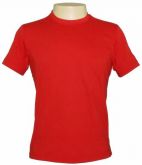 Camiseta 100% Algodão Vermelha