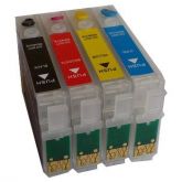 Cartuchos Recarregáveis T25-tx125-tx133-tx135 + 120ml Tinta