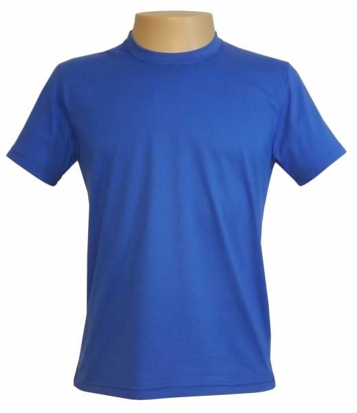 Camiseta 100% Algodão Azul