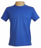 Camiseta 100% Algodão Azul