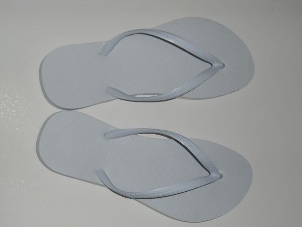 Chinelo com Tecido Para Sublimação Formato Slim